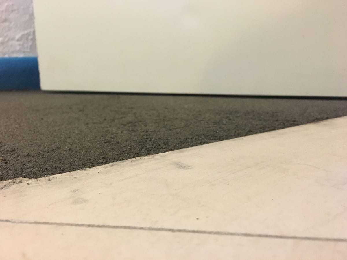 posa massetto per nuovo pavimento bagno Protocollo RCQ Restauri Edilizi